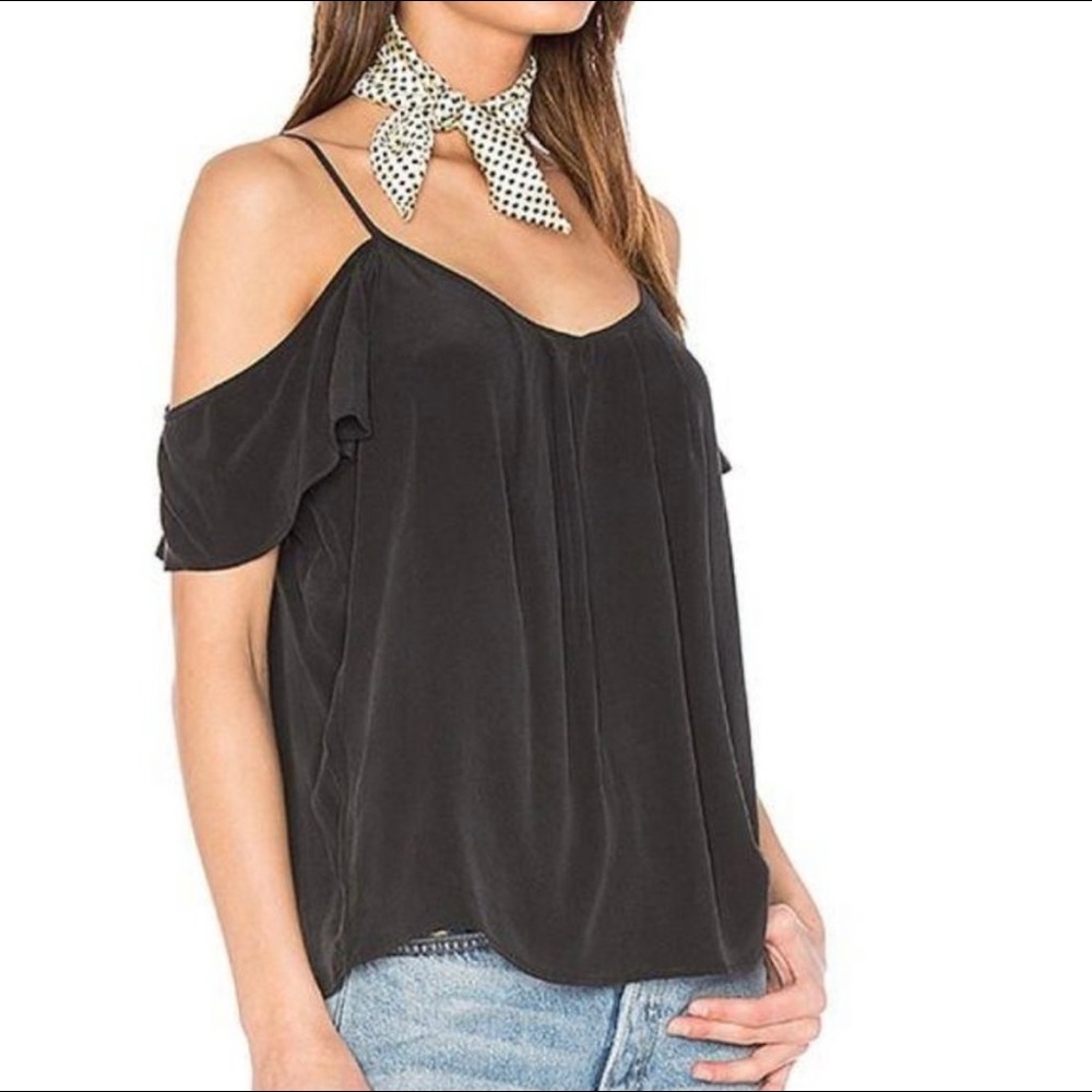 Joie Adorlee Top in Caviar - Picture 3 of 6